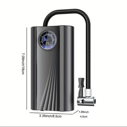 Mini Compresseur d'Air pour Voiture/Moto/Vélo/Ballon...